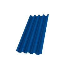 Профнастил Н75R 0,7 PE RAL 5005 сигнальный синий DRIP