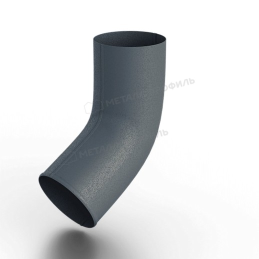 Колено сливное МЕТАЛЛ ПРОФИЛЬ Foramina Freeze 125/100 Grey