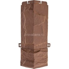 Угол наружный Гранит ЭКО терракотовый (0,47м х 0,16м) Альта Профиль 10шт/уп