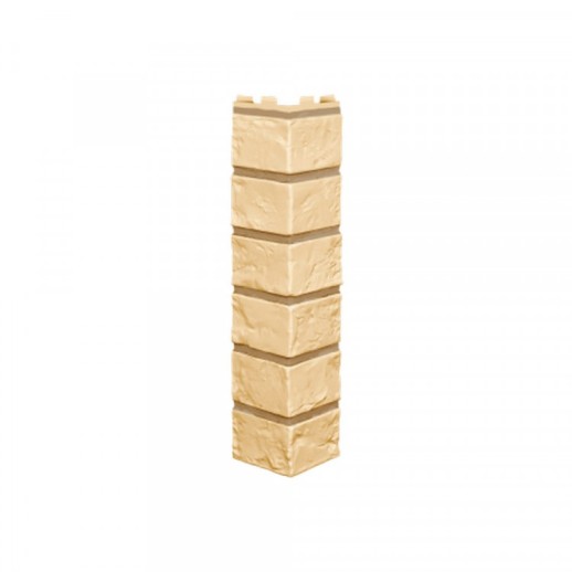 ТехноНИКОЛЬ, Угол наружный ОПТИМА, Кирпич, песочный 4шт/упак