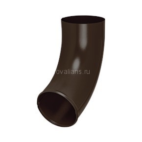 AS PU MATT 125/90 Отвод трубы RR-32 (12шт/уп) Matt