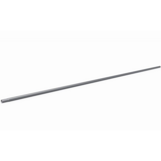 Труба ограждения BORGE 3м, оцинк., серый графит (RAL 7024)