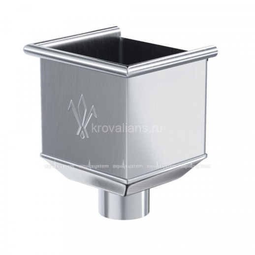 AS Ti-Zn 125/90 Воронка водосборная (1шт/уп)