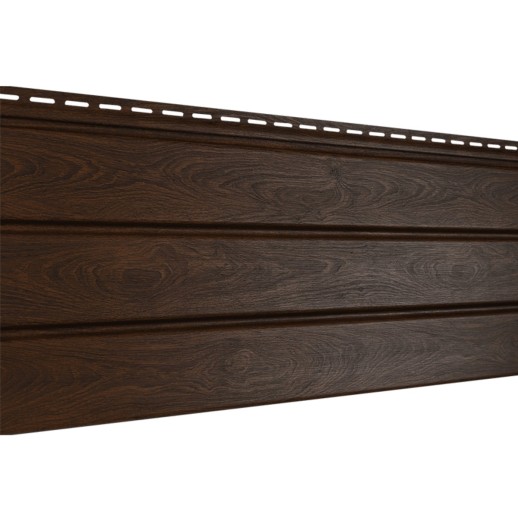 Софит Ю-Пласт ПРОФ сплошной Орех темный 3м 0,3 х 3м (1уп=10шт/9,0м2) (под заказ)