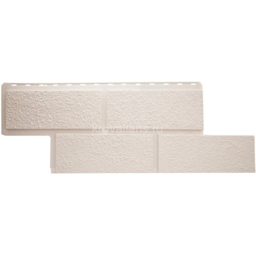 Панель Неаполь ЭКО БЕЛЫЙ (1,25м х 0,45 м х 0,017м) Альта Профиль 10шт/уп