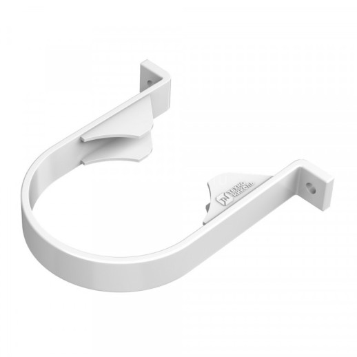 ТехноНИКОЛЬ 125/82 Хомут трубы ПВХ, Белый