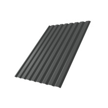 Профнастил C20A 0,5 Satin Matt TX RAL 7016 антрацитово-серый