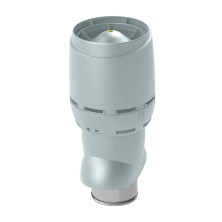 Vilpe FLOW XL- 250/ИЗ/700 вент. выход с колпаком светло-серый