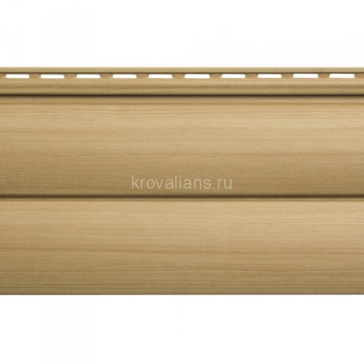 Сайдинг Альта-профиль Blockhouse Люкс ВН-03 (Бук) /панель/