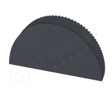 Заглушка к полукруглому коньку простая Stynergy (Стинержи) (CORUNDUM50-7024-0.5) /1 шт/