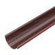 Желоб водосточный МЕТАЛЛ ПРОФИЛЬ Foramina PUR 150/100 3м RR 32, коричневый