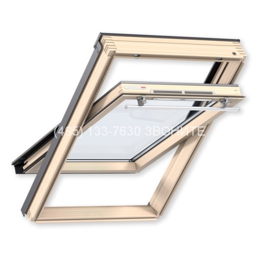 GLR 3073BTIS Комфорт Среднеповоротное окно (Дерево) две ручки 78x140 (MR08) Velux (Велюкс) 1 шт