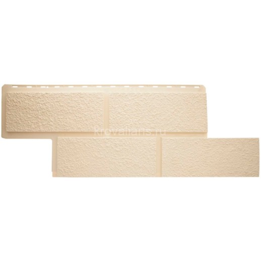 Панель Неаполь ЭКО ПЕСЧАНЫЙ (1,25м х 0,45 м х 0,017м) Альта Профиль 10шт/уп