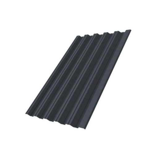 Профнастил HC35A Grand Line 0,5 PurLite Мatt RAL 7024 мокрый асфальт