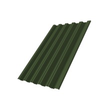 Профнастил HC35R 0,5 GreenCoat Pural RR 11 темно-зеленый (RAL 6020 хромовая зелень)