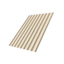 Профнастил С20В 0,45 Print Twincolor Milky Wood