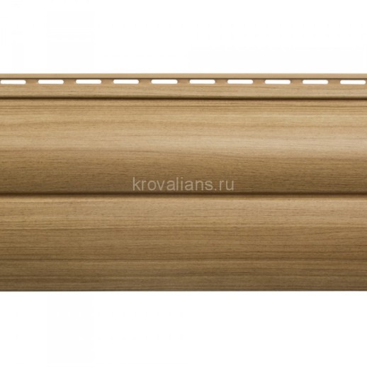 Сайдинг Альта-профиль Blockhouse Люкс ВН-03 (Каштан) /панель/