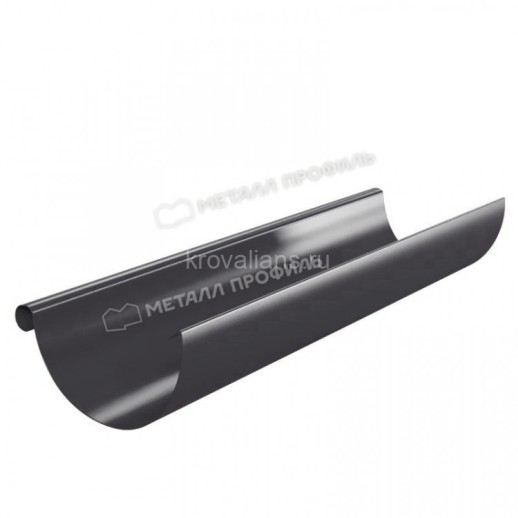 МП GS lite Желоб водосточный, RAL 7024, графит D125x3000