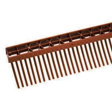 HomePro Аэроэлемент свеса с решеткой 1000м RAL 8019 50шт/упак