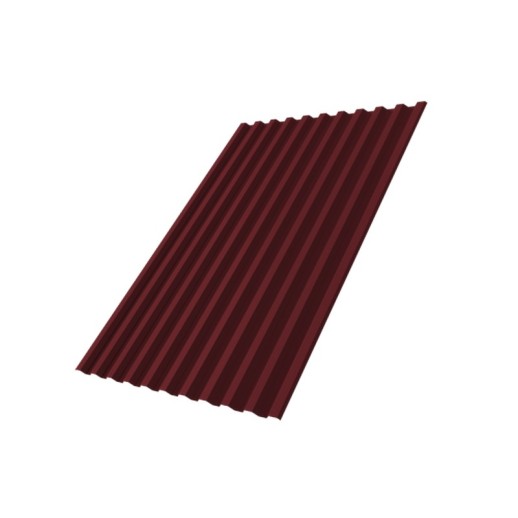 Профнастил C21R 0,45 Drap TX RAL 3005 красное вино