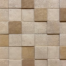 Фиброцементная панель 3D мозаика 290х590х23 мм (1м2=5,8шт.), цвет 69