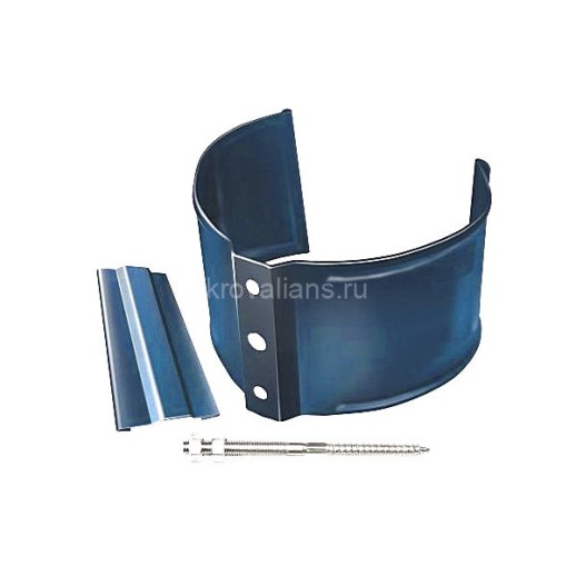 GL 90/125 Держатель трубы (кирпич) RAL 5005 синий