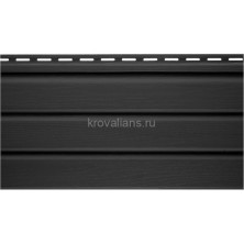 Альта Профиль Планка "софит" графит (без перф.) Т-19 - 3,00м. 20шт/упак.
