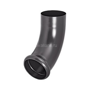 AS PU MATT 125/90 Отвод трубы декорированный RR-23 Matt