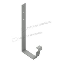 Держатель желоба МЕТАЛЛ ПРОФИЛЬ БЮДЖЕТ 120х86 Ral 9003