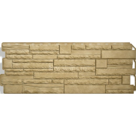 Панель Скалистый Камень АЛЬПЫ (1,16м х 0,45м х 0,023м) 5,22 кв.м/уп. Альта Профиль 10шт