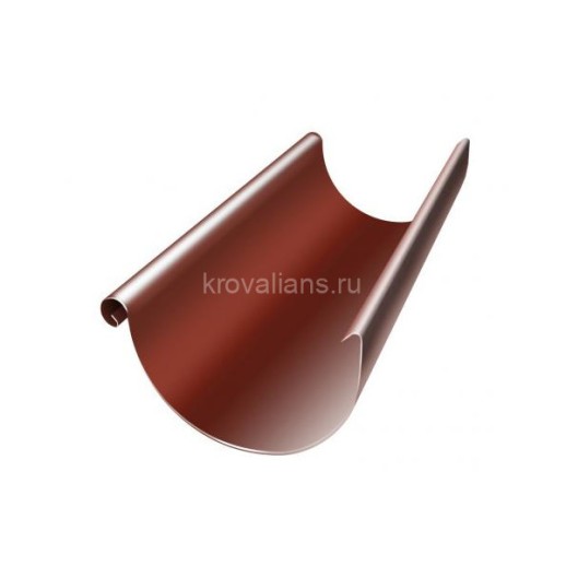 GL 90/125 Желоб 3м RAL 8004