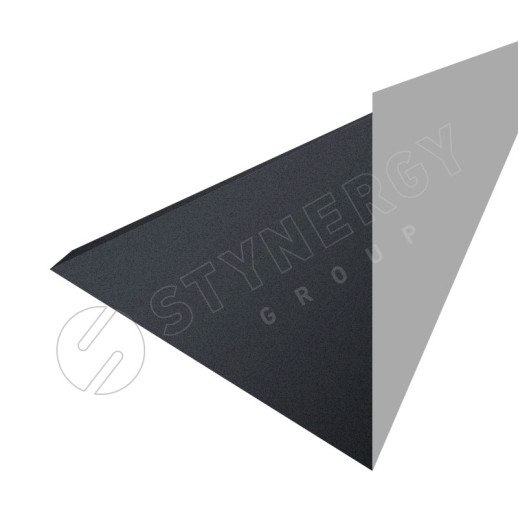Планка для верхнего примыкания к трубе 2000 Фальц Stynergy (GRAPHITE45-7024-0.45)