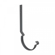 AS PUrus MATT 150/100 Крюк желоба длинный 190мм с компл. крепления, RAL 7024 24шт/уп.