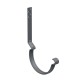 AS PUrus MATT 150/100 Крюк желоба длинный 190мм с компл. крепления, RAL 7024 24шт/уп.