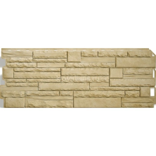 Панель Скалистый Камень АНДЫ (1,16м х 0,45м х 0,023м) 5,22 кв.м/уп. Альта Профиль 10шт