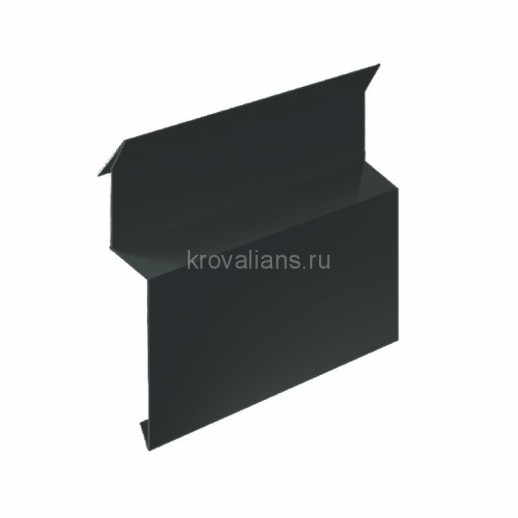 Фартук S6 примыкания Полиэстер Черный 9005