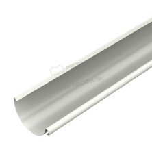 Желоб водосточный МЕТАЛЛ ПРОФИЛЬ Foramina PUR 150/100 3м RAL 9010, белый