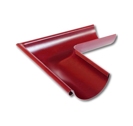 Угол желоба наружный 90 Металл Профиль Престиж 150/100 ral 3005 1 шт