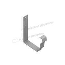Держатель желоба карнизный МЕТАЛЛ ПРОФИЛЬ БЮДЖЕТ 120х86 Ral 9003