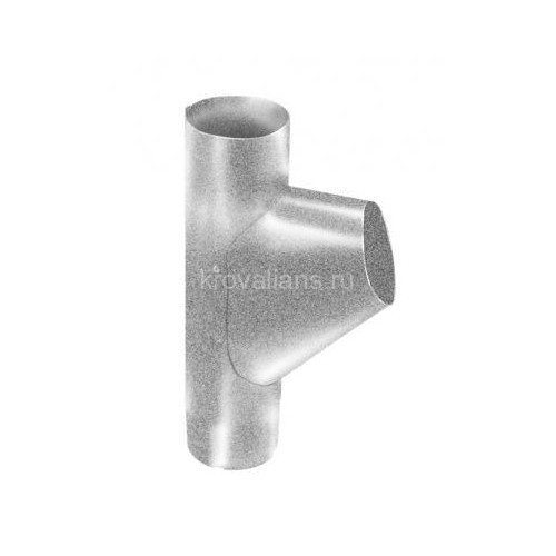 Grand Line 90/125 Тройник трубы 90 мм Al-Zn