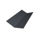 Планка ендовы нижней 300х300 0,5 Satin Matt TX RAL 7024 мокрый асфальт (2м)