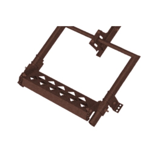 Ступень кровельная BORGE, серо-коричневый (RR 32)