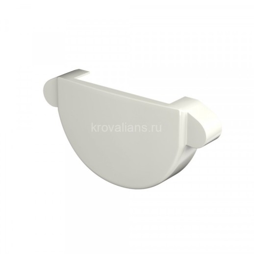 ТехноНИКОЛЬ МАКСИ Заглушка желоба, белый