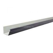 Vortex 127/102 Желоб прямоугольный 127мм 3м RAL 7024