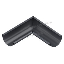 Угол желоба внутренний МЕТАЛЛ ПРОФИЛЬ GS lite D125х90 градусов Ral 7024