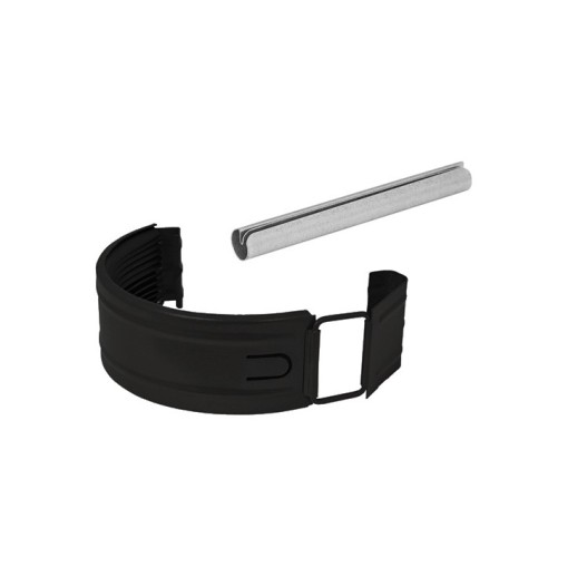 AS PU MATT 125/90 Соединитель желоба в комплекте RR-33 Matt