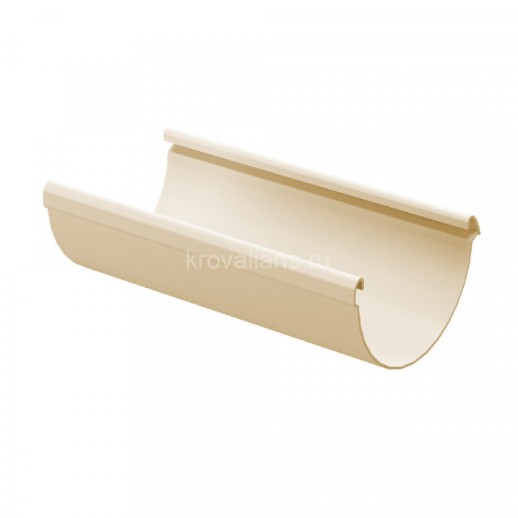 Желоб водосточный 3 м (Латте) /1 шт/