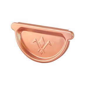 AS CU 150/100 Заглушка универсальная с резиновым уплотнителем Медь