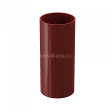 Docke STANDART Труба водосточная 3 м Красный (RAL 3005) 5 шт./уп.