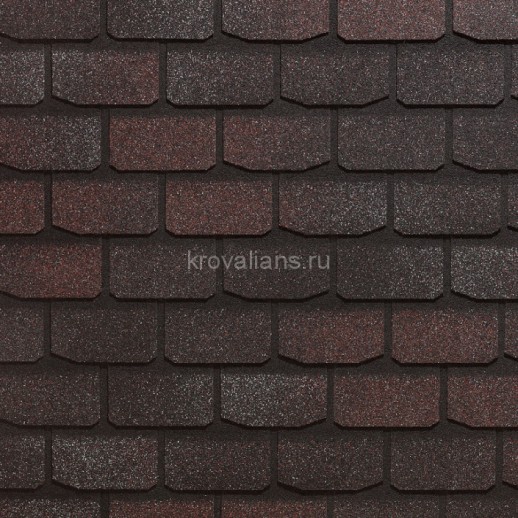 Гибкая черепица Docke Pie (Деке Пай) Premium Женева (Изюм) /1 кв.м/